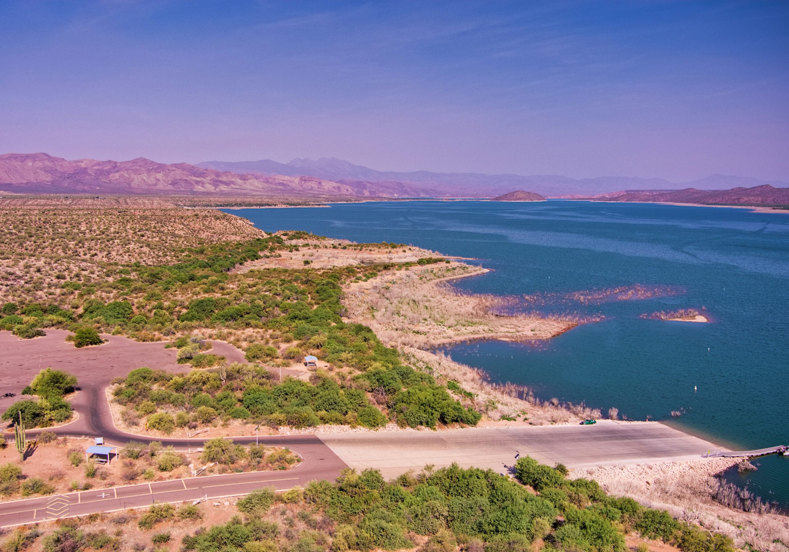 Roosevelt Lake. Photo credit Chuck Gould